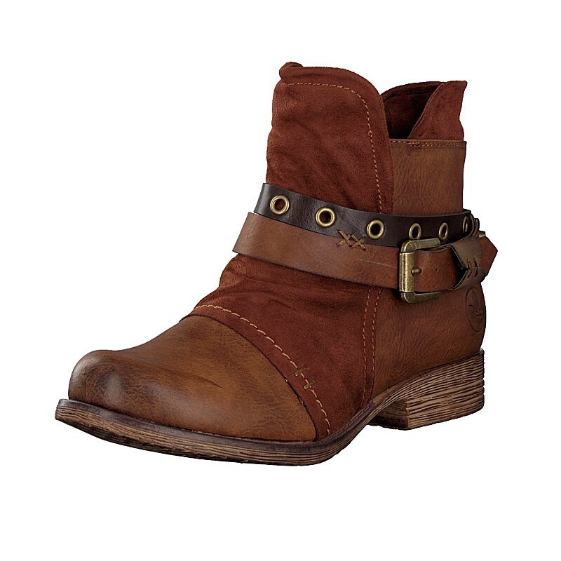 Damske Cizmy Rieker 90268-22, Hnede